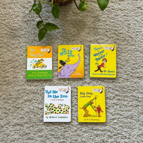 Dr. Seuss Bright and Early Box Set Lot used 5 books - Picture 2 of 7